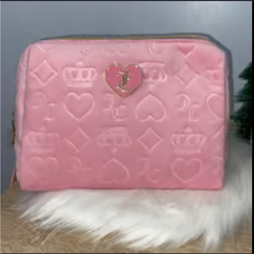 Juicy Couture Pink Cosmetic Bag
